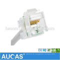 AMP UTP 8P8C Cat.6 Keystone Jack Modul / Toolless RJ45 Modulbuchse Stecker